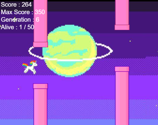 Flappy Unicorn AI